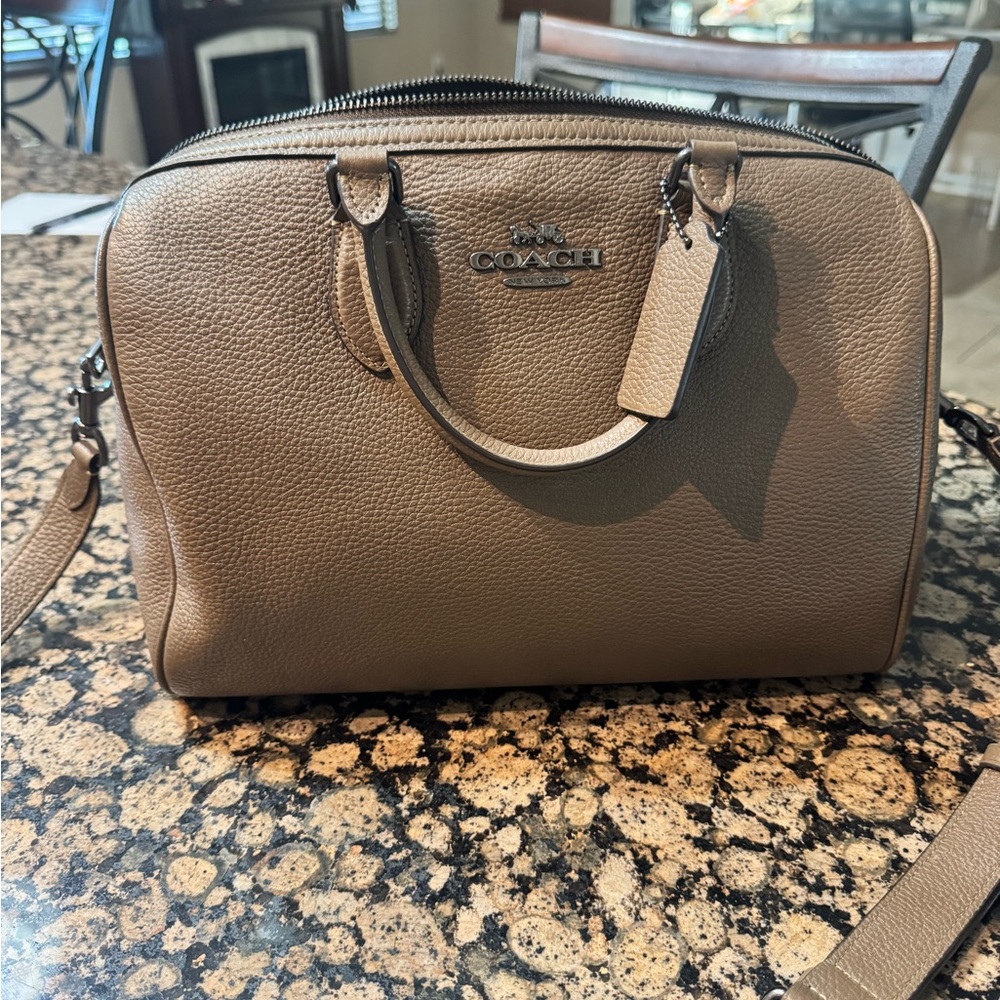 Coach Brown Leather Satchel